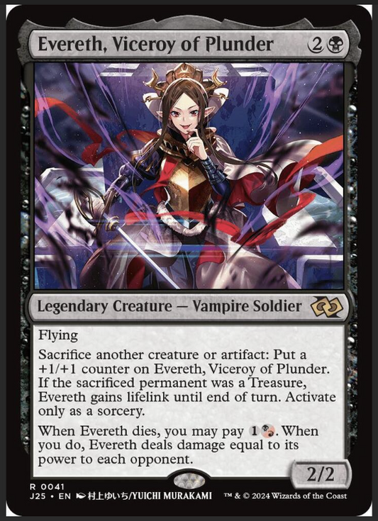 Evereth, Viceroy of Plunder (Anime) - Foundations Jumpstart (J25) Foundations Jumpstart