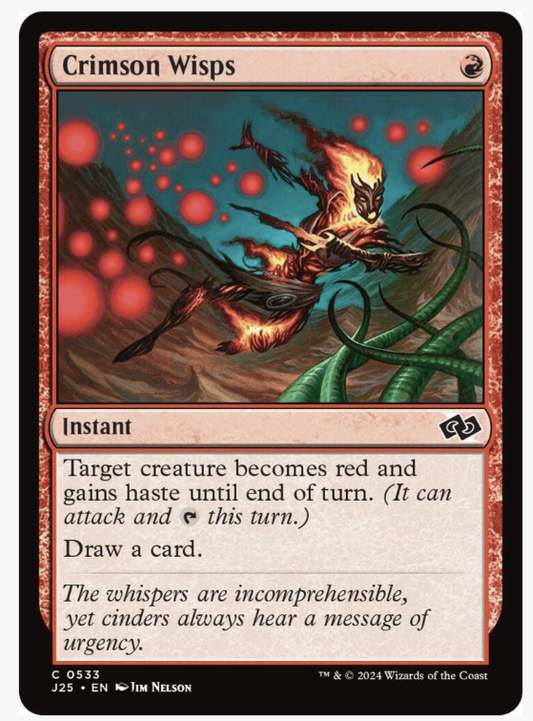 Crimson Wisps - Foundations Jumpstart (J25)