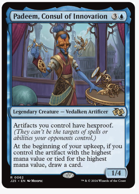 Padeem, Consul of Innovation (Anime) - Foundations Jumpstart (J25)