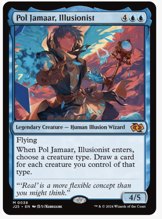 Pol Jamaar, Illusionist (Anime) - Foundations Jumpstart (J25)