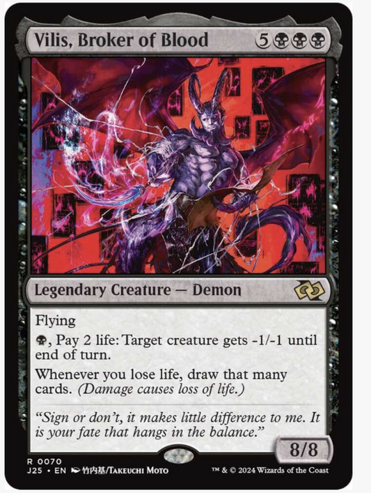 Vilis, Broker of Blood (Anime) - Foundations Jumpstart (J25)