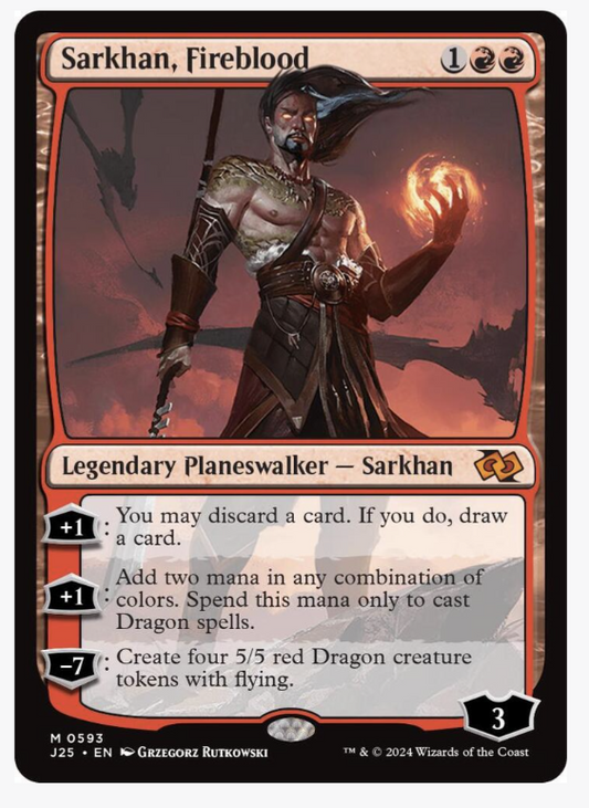 Sarkhan, Fireblood - Foundations Jumpstart (J25)