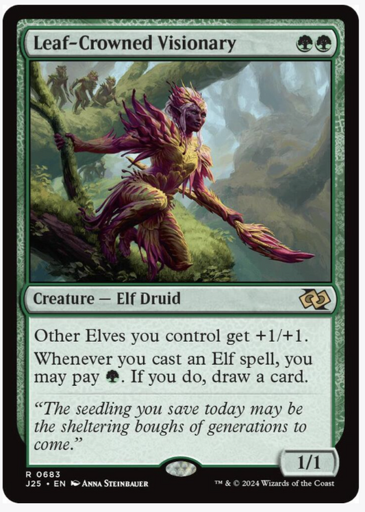 Leaf-Crowned Visionary - Foundations Jumpstart (J25)