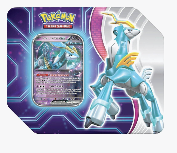 Paradox Destinies Tin [Iron Crown ex] - Miscellaneous Cards & Products (MCAP)