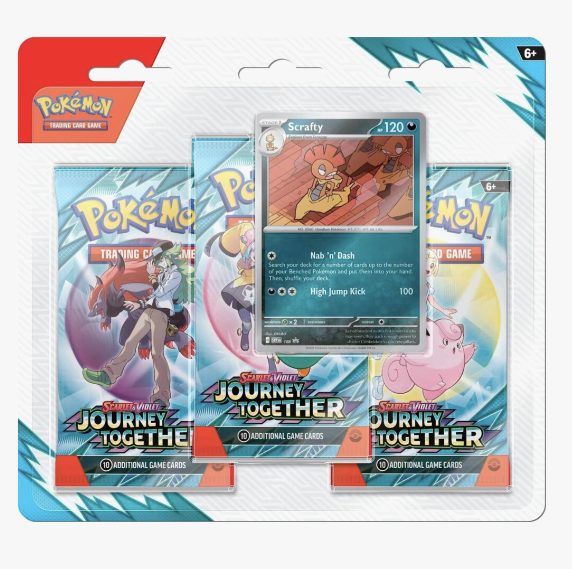 Journey Together 3 Pack Blister [Set of 2] - SV09: Journey Together (JTG)