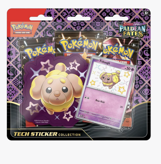 Paldean Fates Tech Sticker Collection [Fidough] - SV: Paldean Fates (PAF)
