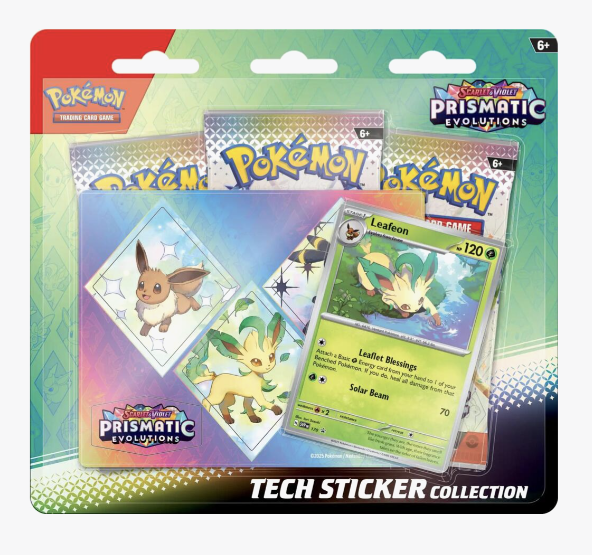 Prismatic Evolutions Tech Sticker Collection [Leafeon] - SV: Prismatic Evolutions (PRE)