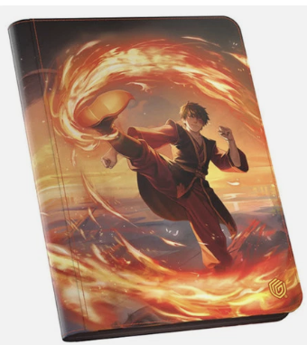 Avatar the Last Airbender Zuko 360 Card Binder Zipfolio