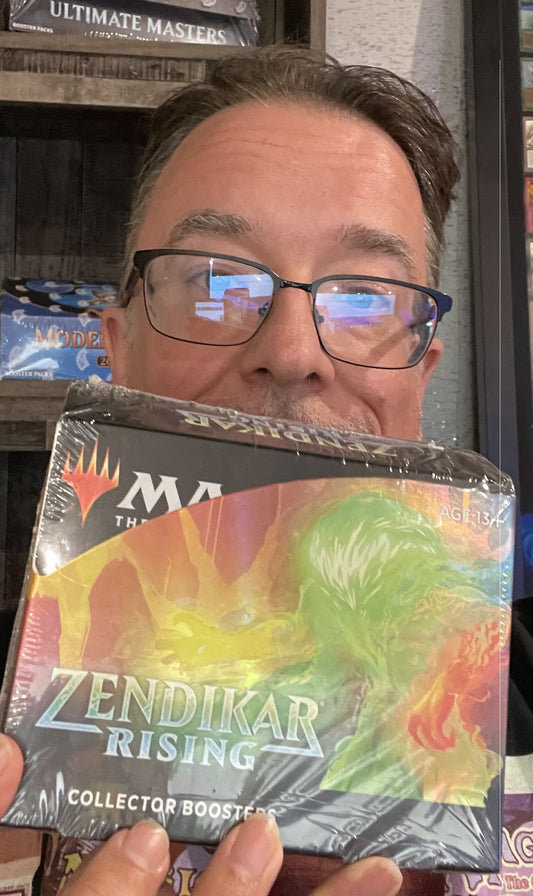 Zendikar Rising Collector Box! Wizards of the coast Logos on the back!!
